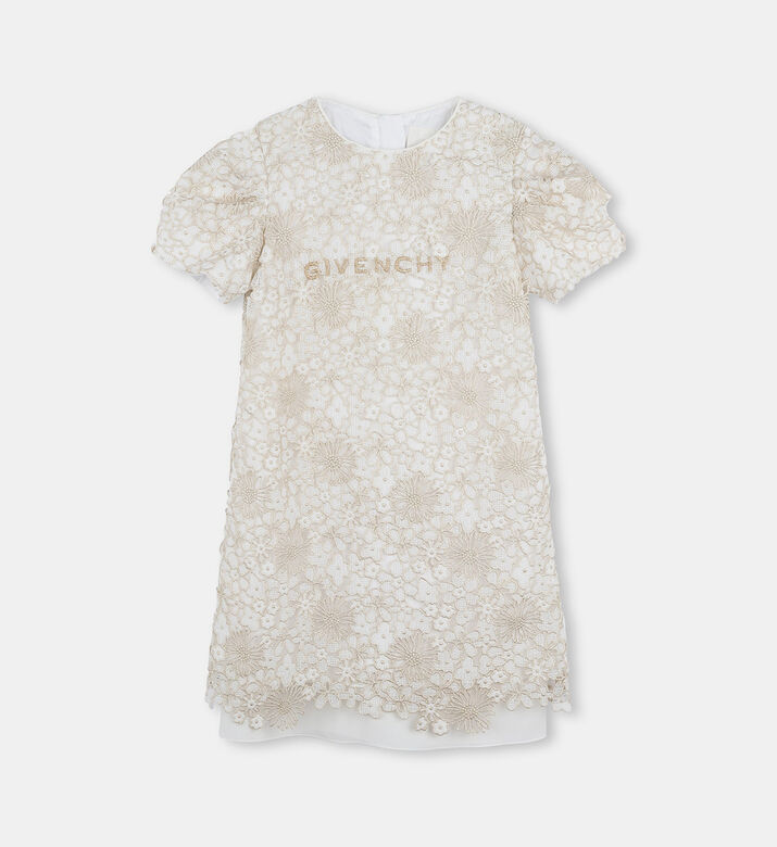 Floral Guipure Lace Dress