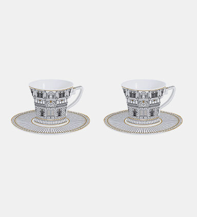 Palazzo Coffee Saucer 2-piece Set