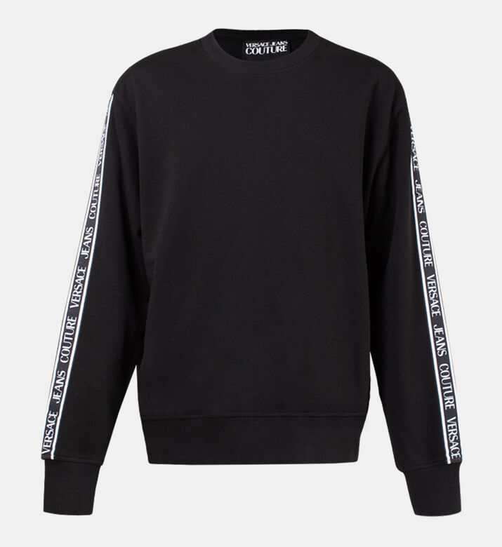 Logo Tape Cotton Sweatshirt Logo Tape Cotton Sweatshirt