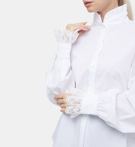 قميص روزانا قطن البوبلين