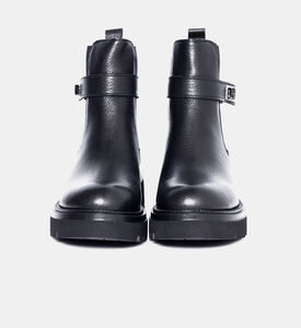 Side Buckle-detail Ankle Boots Side Buckle-detail Ankle Boots