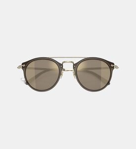 نظارة شمسية ريميك مستديرة بإطار كامل 50