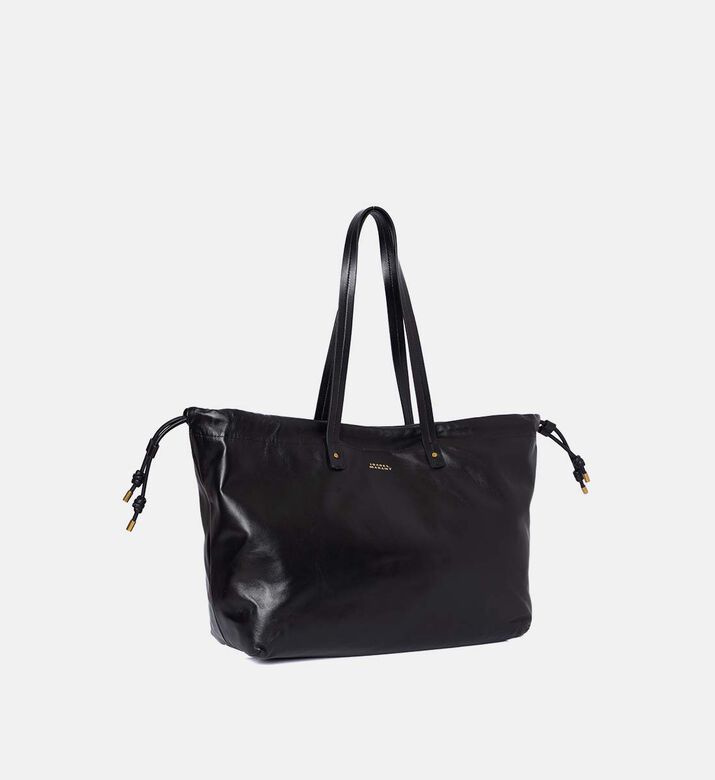 Silven Lambskin Leather Tote Bag
