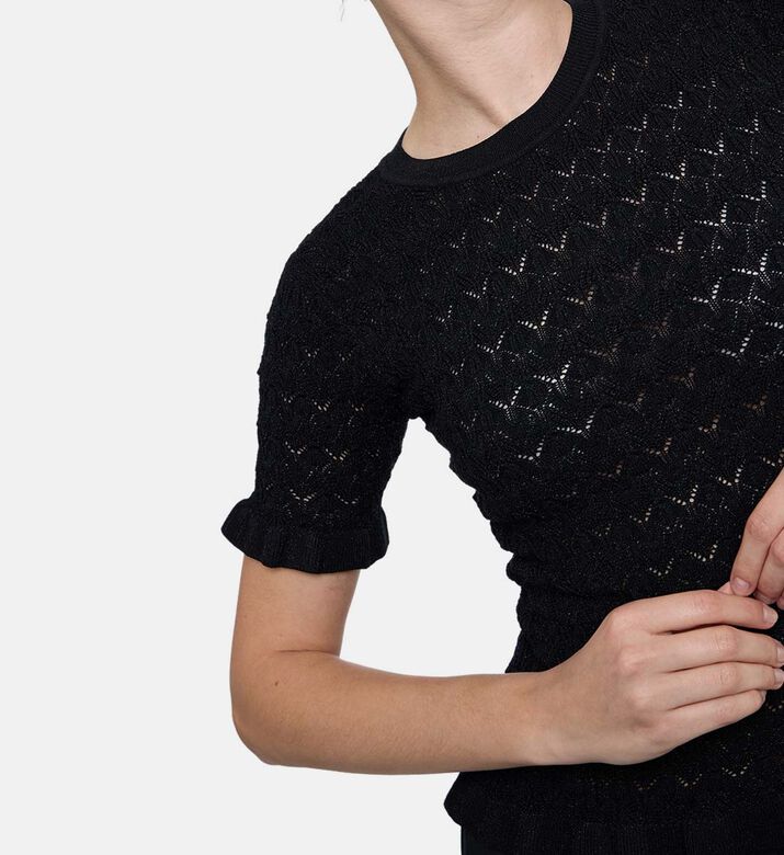 Sea NY Ruby Knitted T-shirt, Model View