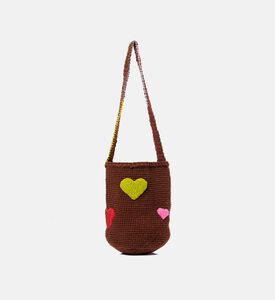 Top Handle Embroidered Bag