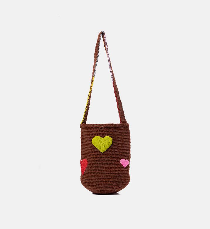 Top Handle Embroidered Bag