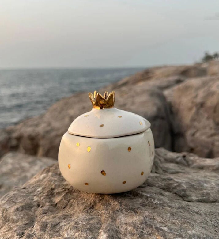 Tohfa Luxe Candle Wax Annar Ivory, Packshot View