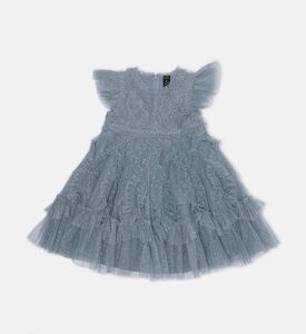 Rosella Tulle Ruffle Dress