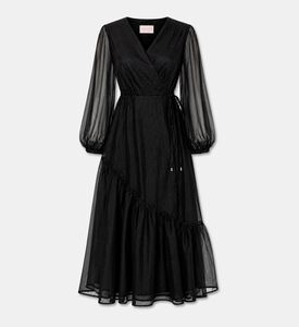 Poca and Poca Tiered Wrapped Dress, Packshot View