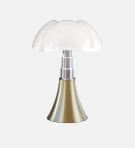 Martinelli Luce Pipistrello E14 Led Bulb Table Lamp, Silver, Packshot View