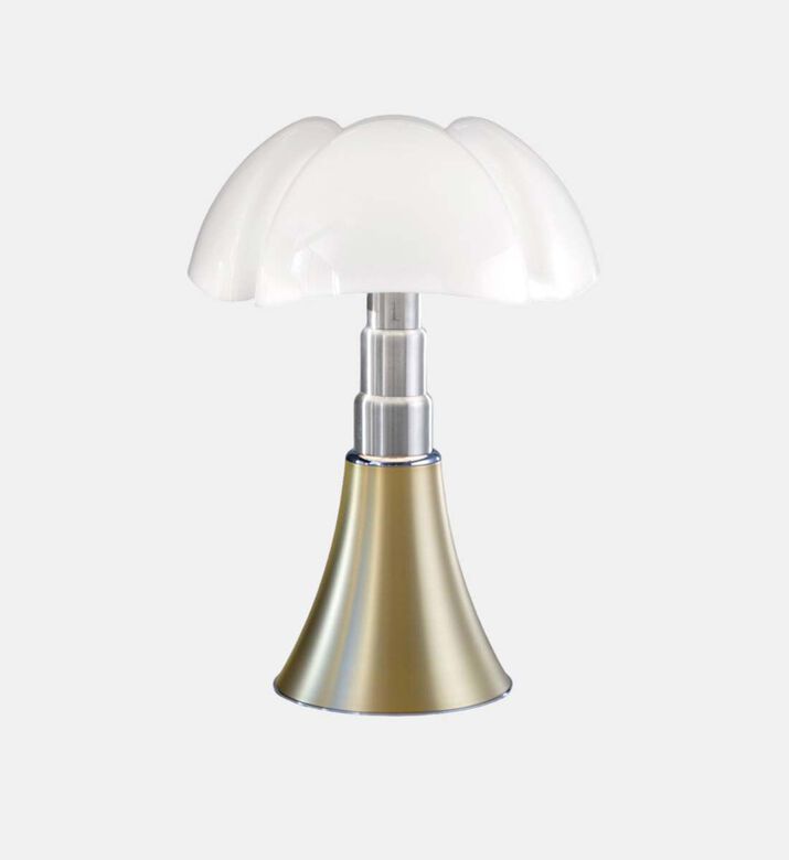 Martinelli Luce Pipistrello E14 Led Bulb Table Lamp, Silver, Packshot View