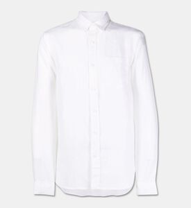 Vince Button-down Long-sleeve Shirt, White, Xl, Packshot View