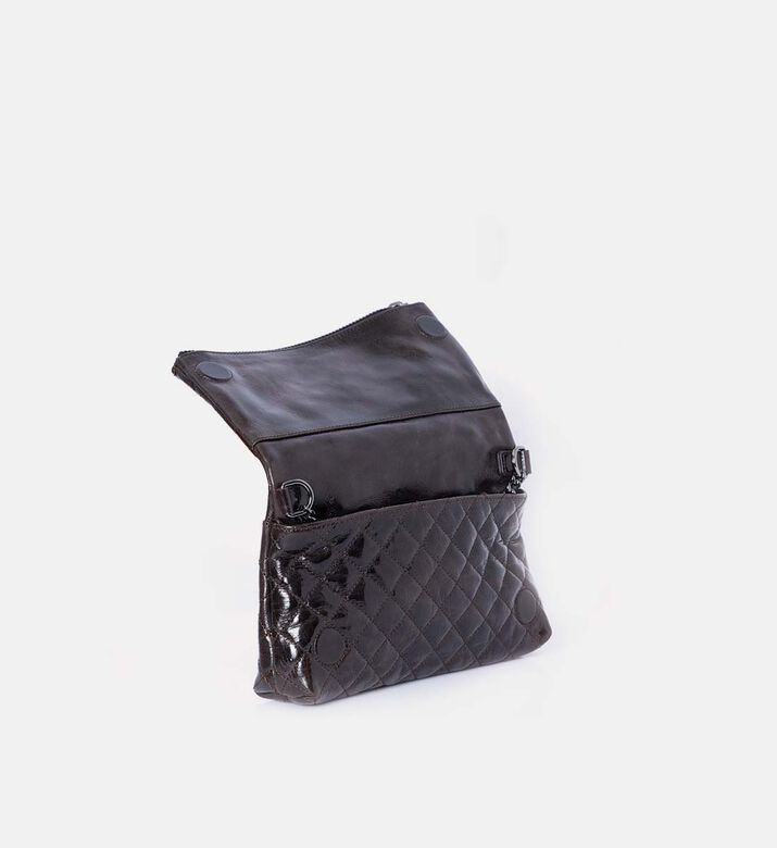 Metallic Studs Quilted Shoulder Bag