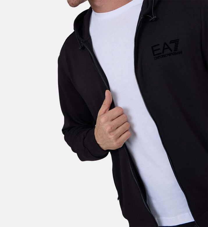 سويت شيرت بغطاء رأس بسحاب كامل سويت شيرت بغطاء رأس بسحاب كامل