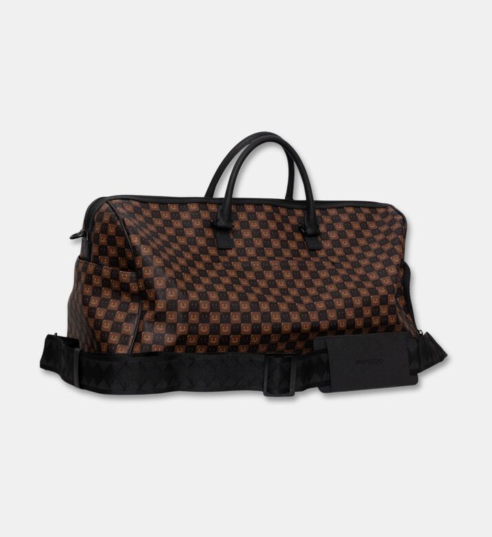 Sprayground Check Design Duffle Bag, Packshot View
