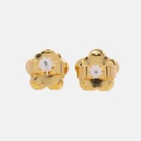 Sparkling Floral Stud Earrings