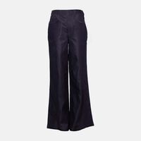 High-rise Wide-leg Denim Pants