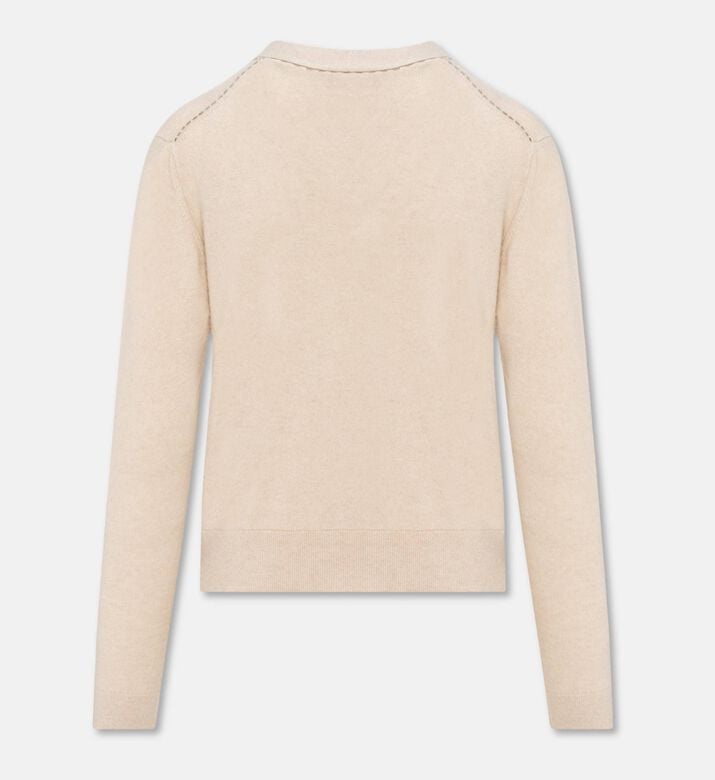 Carter and White Audery Cashmere V-neck Cardigan, Packshot View