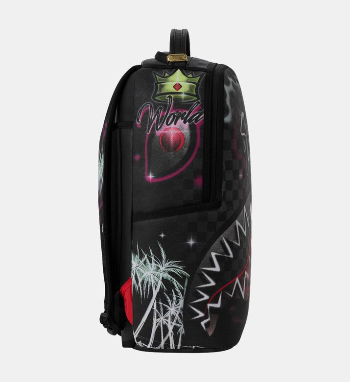 Sprayground Airbrused Shark Dlxsv Backpack, Packshot View