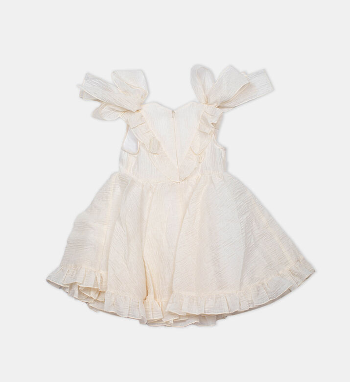 Ruffle Straps Tied Dress Ruffle Straps Tied Dress