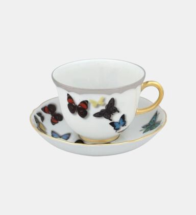 Butterfly Parade Tea Cup Saucer