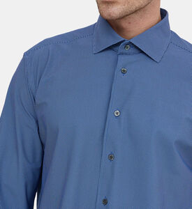 قميص بوبلين قطني مخطط