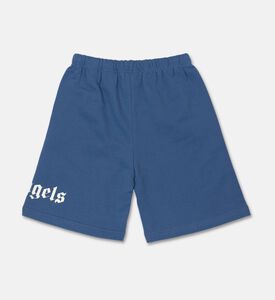 Palm Angels Sweatshort Overlogo, Blue, 8y, Packshot View