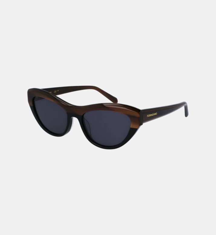 Cat Eye Full-rim Sunglasses 55
