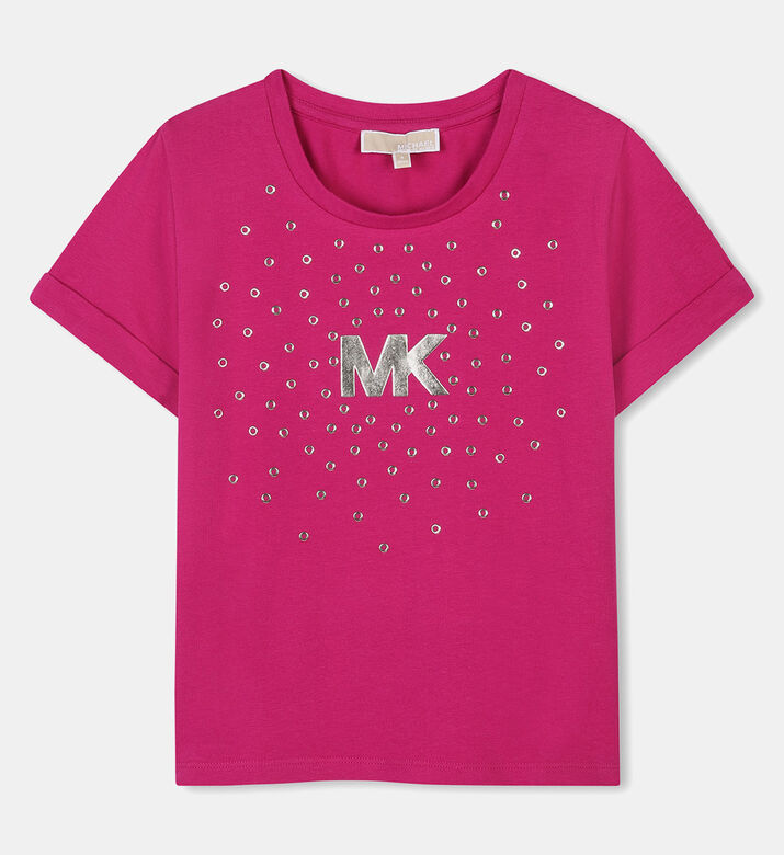 Cotton Embroidered Logo T-shirt