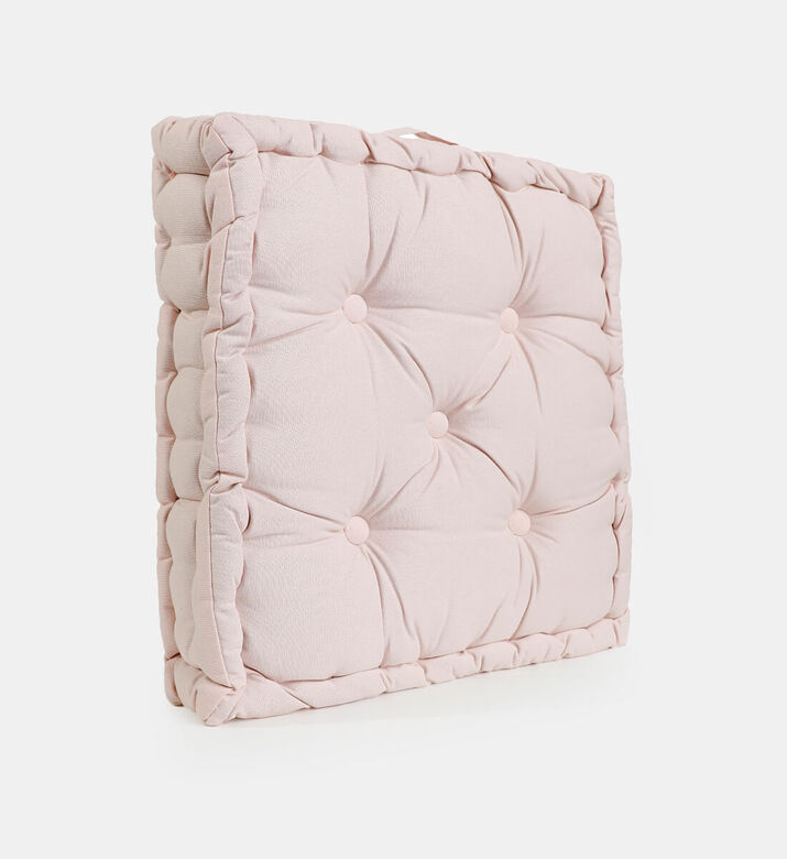 Home Deco and More Square-shaped Flower Cushion, Packshot View
