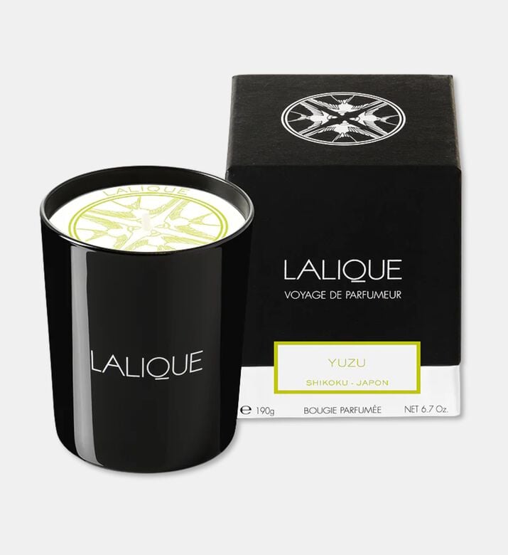 Lalique Candle 190g Yuzu, Packshot View