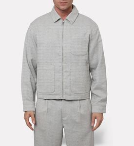 Lacoste Zip-front Regular-fit Parka Jacket, Model View