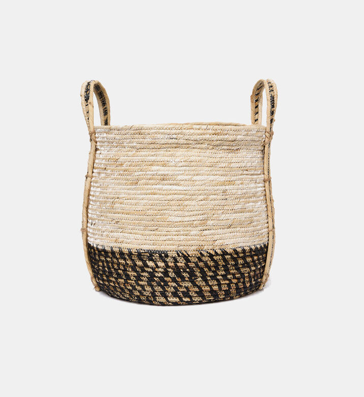 Home Deco and More Corn Husk Basket, Natural, S, Packshot View