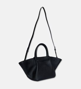 Demellier City-inspired Leather Bag, Black, Packshot View