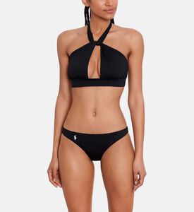 Wrapped Halter Neck Bikini Top