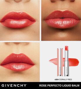 Givenchy Beauty Rose Perfecto Liquid Lip Balm, N304-coral-red, Packshot View