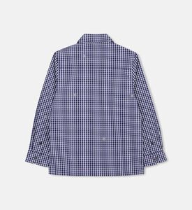 جاكيت جينز قطن بتطريز أزهار