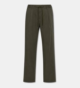 Tagliatore Cotton-stretch Drawstring Trousers, Packshot View