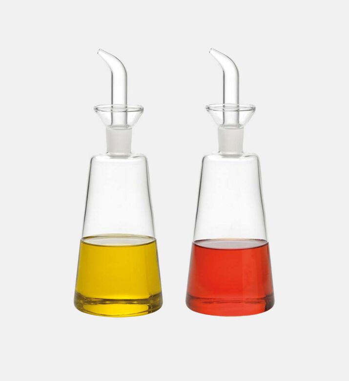 Glass Oil-vinegar Dispenser Set- 300 Ml