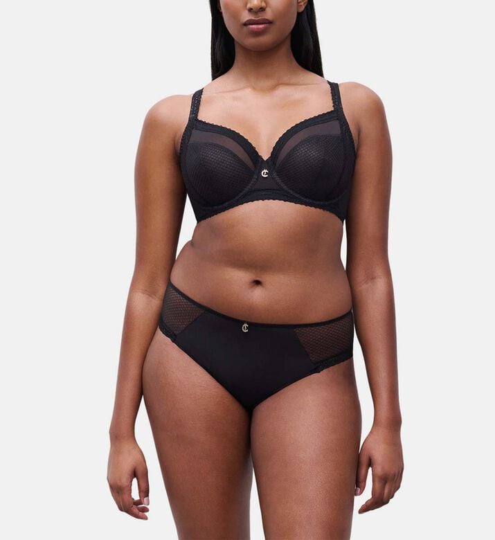 Chantelle Bra, Black, 90, C, Model View