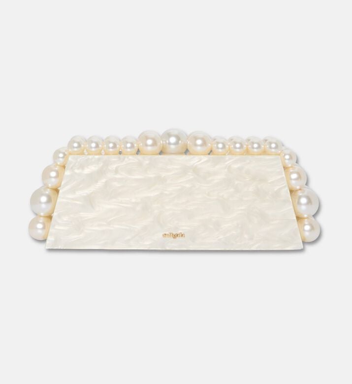 Cult Gaia Clutcheos, Ivory, Packshot View