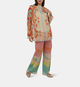 Hina High-waisted Knitted Pants