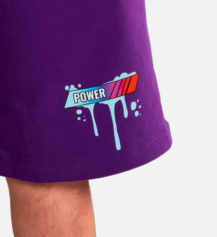 Characters Fight Printed Shorts