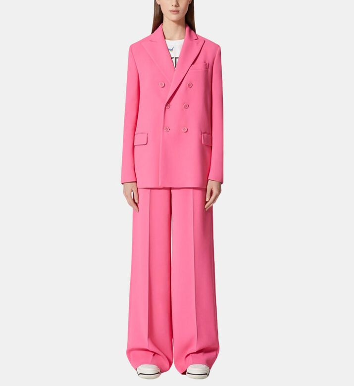 Viscose Wool Garbardine Blazer
