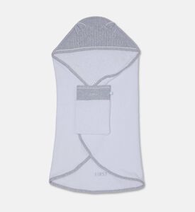 My First Collection Cotton Hooded Bear Ears Towel, Packshot View