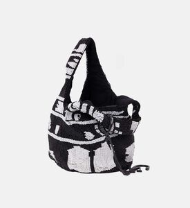 Beaded Mini Shopper Bag