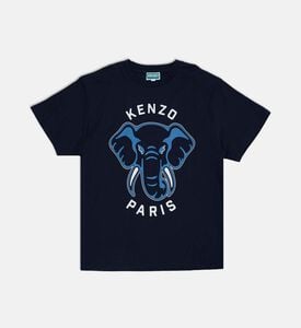 Kenzo Organic Cotton Short-sleeve Logo-print T-shirt, Navy, 14y, Packshot View