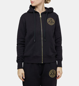 سترة بغطاء رأس قطن وصوف