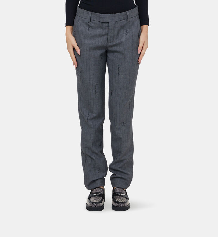 Prune Tailored Trousers