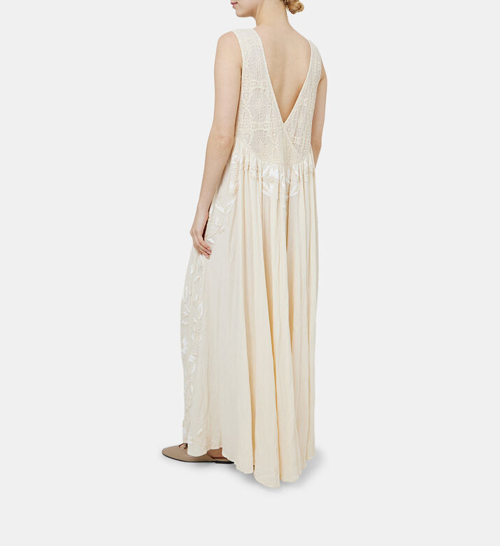 Bella Floral Embroidered Dress